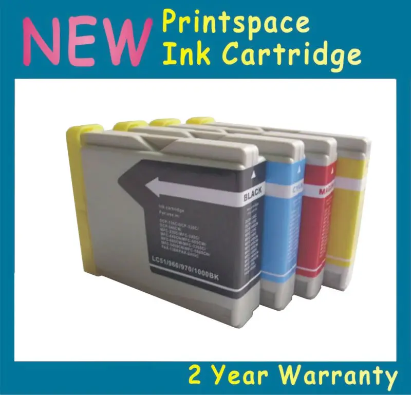 (5 Sets) Ink Cartridges Compatible For Brother LC37 LC51 LC57 LC960 LC970 LC1000 DCP-130C DCP-135C DCP-150C DCP-330 DCP-350 | Компьютеры и