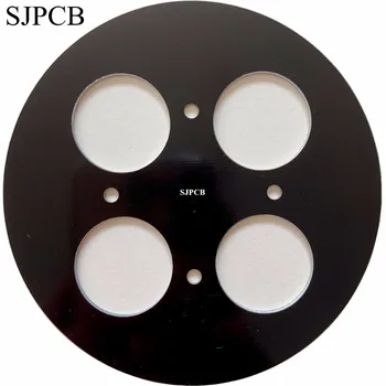 

SJPCB Customized Round Board Copper Mask Drill Circuit All No Design Just FR4 Material Shape Required Special PCB Ordering