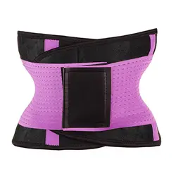 Для женщин талии пояс для тренировок пояс для похудения дышащий йога спортивный корректор фигуры ремни DM-19ING