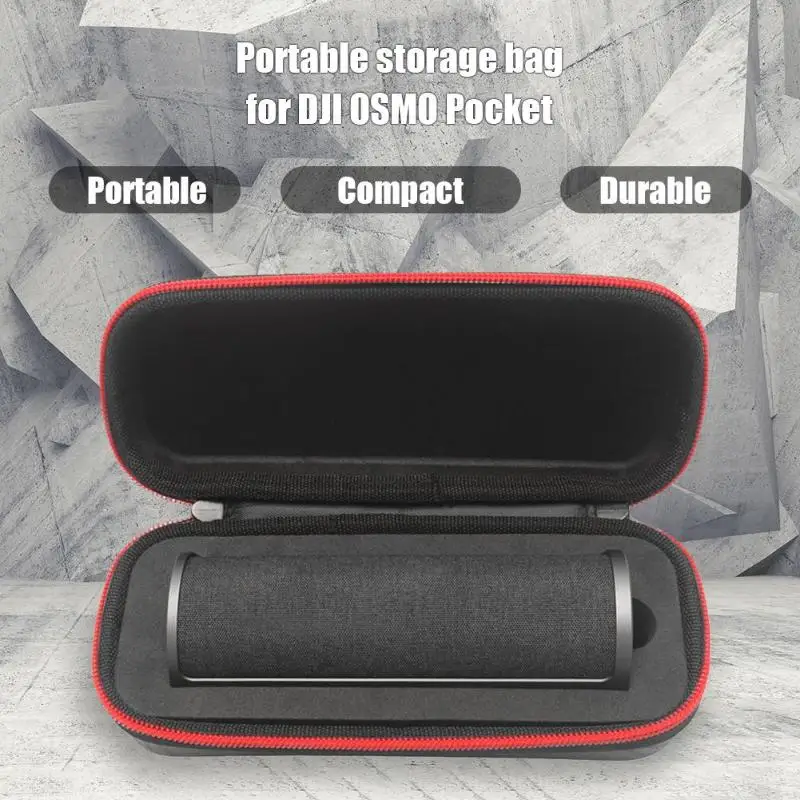 

Portable Mini Charging Case PU Hard Shell Storage Bag for DJI OSMO Pocket