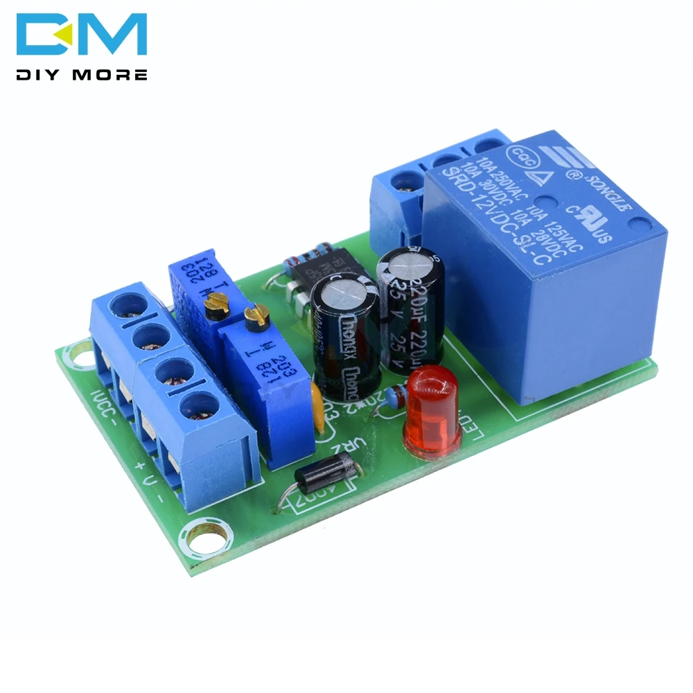

XH-M601 Battery Charging Control Controller Power Supply Module Board Charger Power Control Panel Automatic Charging Power 12V