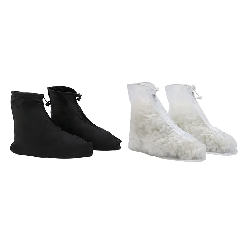 S-XXL многоразовые ботинки для дождливой погоды; зимние бахилы; Водонепроницаемая Обувь
