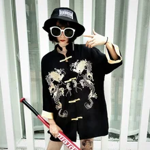 Традиционные японские кимоно Yukata для женщин Дракон кимоно Каратэ костюм самурая японская одежда женское кимоно Japones FF2072