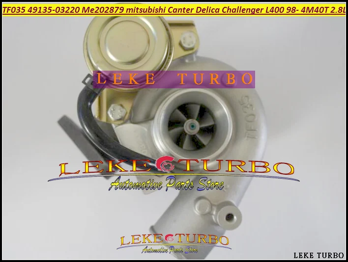 TF035 49135-03220 ME202879 Turbo Turbine Turbocharger For MITSUBISHI Canter Delica Challenger L400 1998- 4M40 4M40T 2.8L 140HP (6)