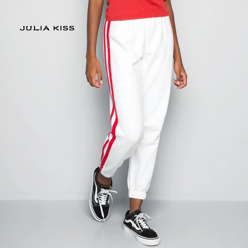 pants with two stripes