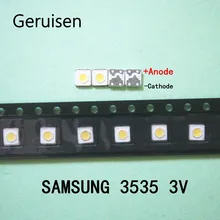 1000 штук Samsung LED подсветка высокая мощность светодиодный 1 Вт 3537 3535 100LM холодный белый SPBWH1332S1BVC1BIB lcd подсветка для ТВ приложения