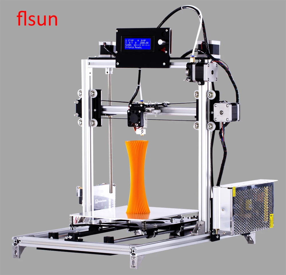 2017 New Design Metal Auto leveling System Prusa i3 3d Printer Kit DIY 3d Printer With