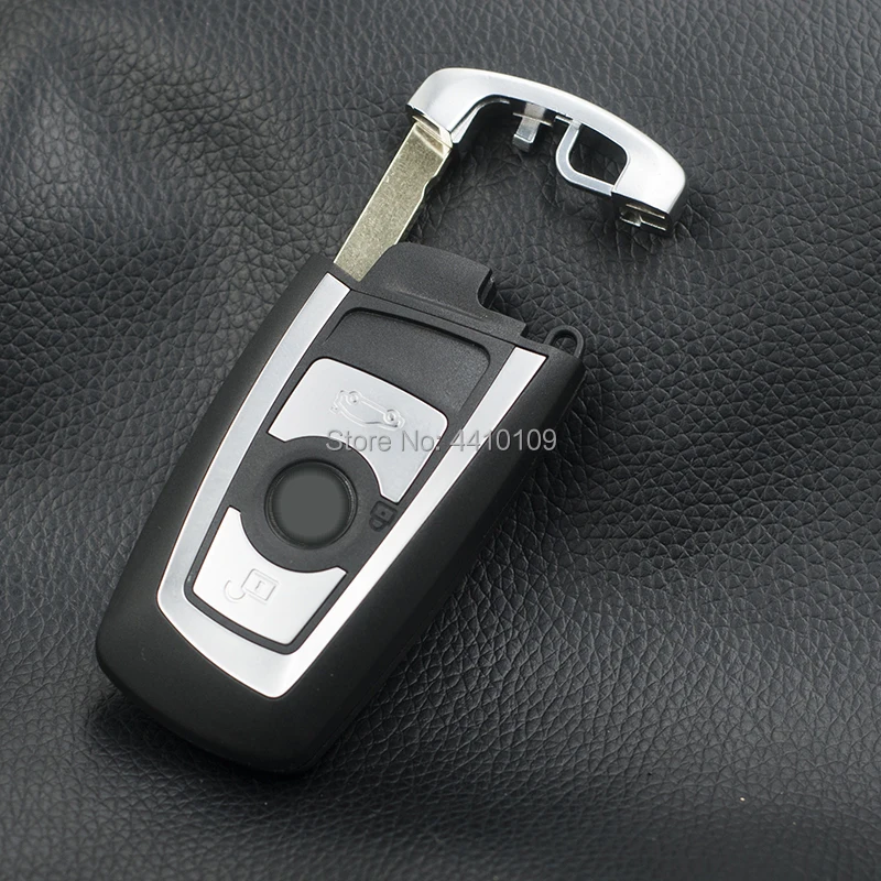 

3 Buttons Smart Remote Key Case Shell For BMW 530 525 540 5/7 Series With Emergency Key Key Case Cover With Logo Free Shipping