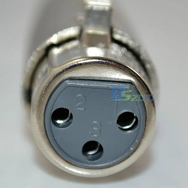 Высокое качество Новый XLR гнездовой разъем к RCA моно Женский 3Pin 3P Mic/Amp адаптер
