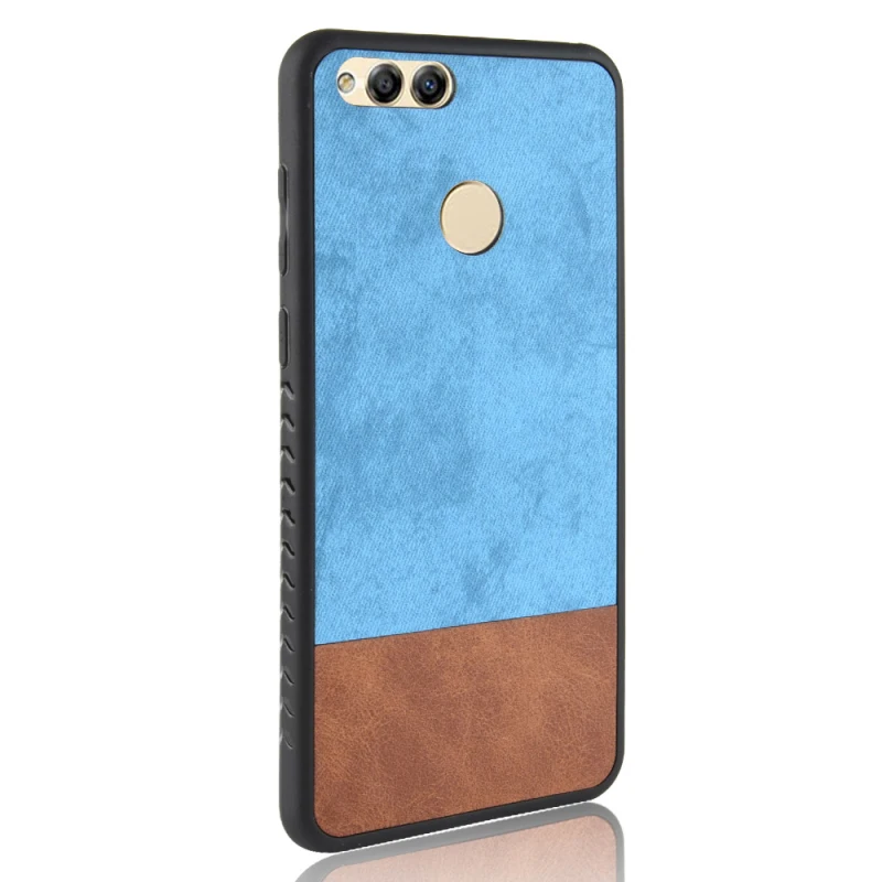 Huawei Honor 7X (Mate SE) PU Leather +PC+TPU Stitching_92