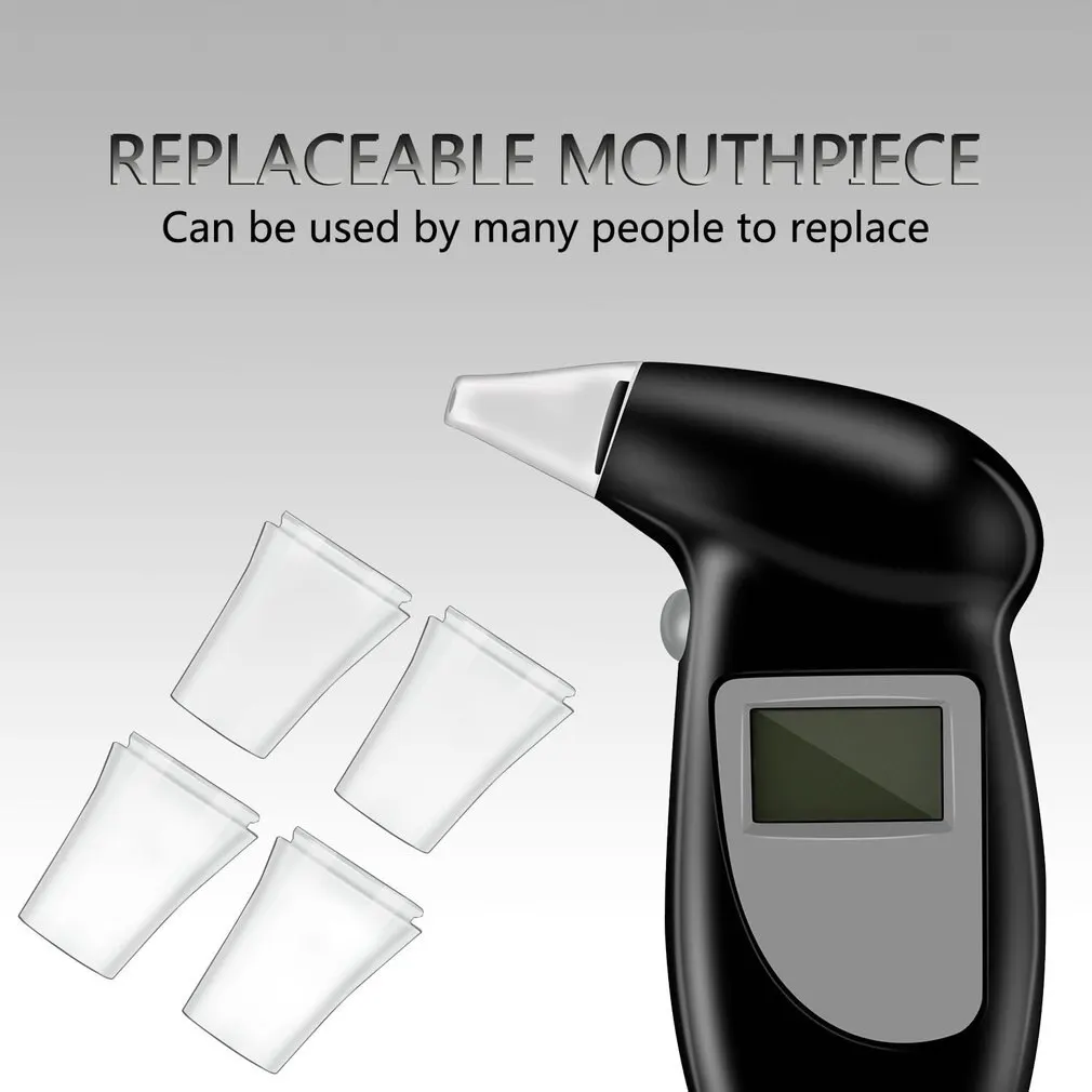 Цифровой Тестер дыхания спирта анализатор дыхания тестер брелок алкоализатор устройство дыхания ЖК-дисплей