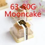 Пластиковые Cake Box Один Человек Торт Коробки Золотой Нижней Пластиковые Mooncake Коробки Из Пвх Пищевой Упаковки Подарков коробка для торта Торт коробки и упаковки упаковка для тортов