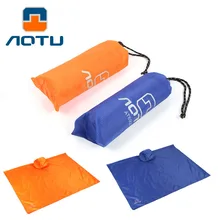 Многофункциональный Открытый Туристические коврики пикник Коврики деревьев песчаный пляж Коврики Велоспорт дождевик открытый тройной рюкзак скалолазания плащ