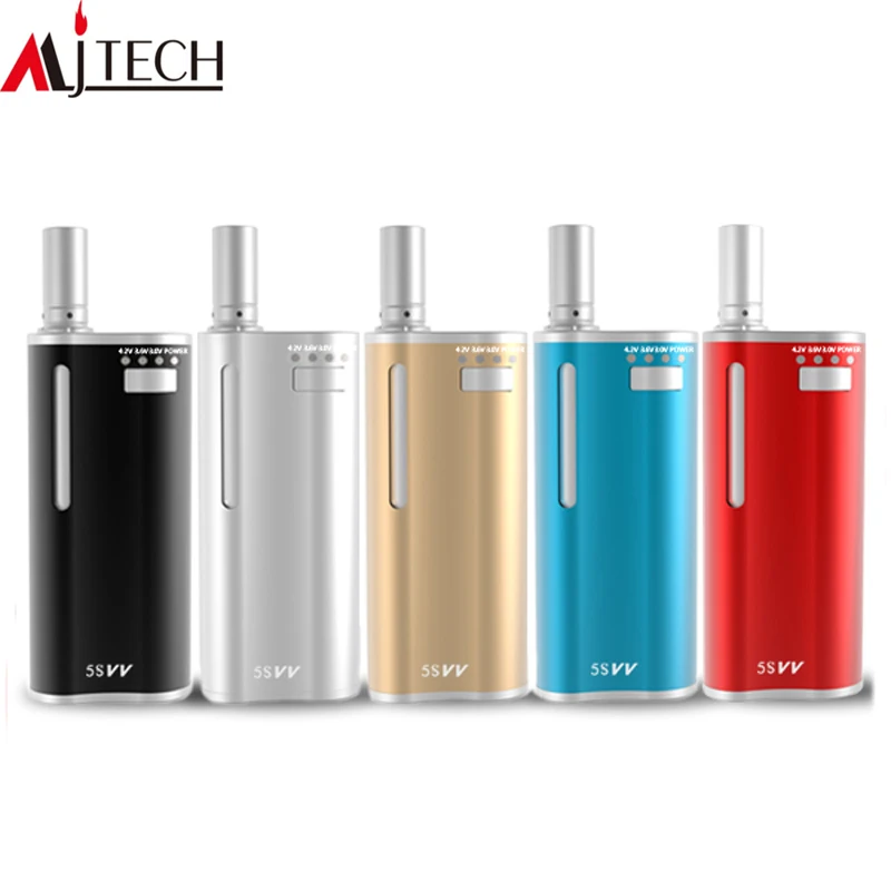 Оригинальный mjtech 5S мини-vv поле mod VAPE комплект со встроенным 650 мАч Батарея