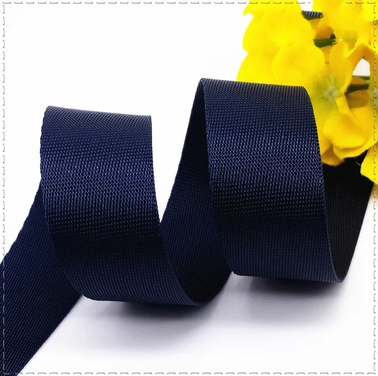 

Selling monochromatic Width 25mm Navy blue Grosgrain Ribbon Handmade Tape DIY clothing Bowknot Accessories Ribbons long 1meter