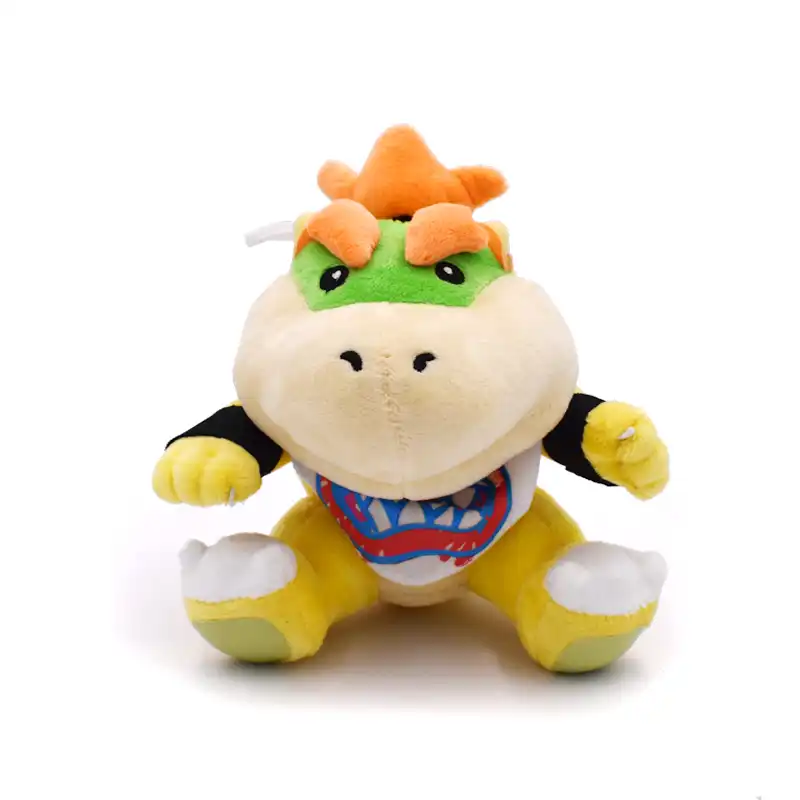 Super Mario Brothers 5/" Goomba /& 7/" Bowser Jr Koopa Soft Plush Toy Doll New//wt