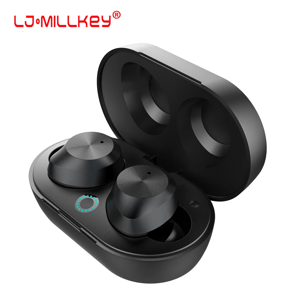 

TWS Bluetooth 5.0 Wireless Headset Touch Control Auto Pairing IPX8 Waterproof Two Headsets work for music and call YZ257