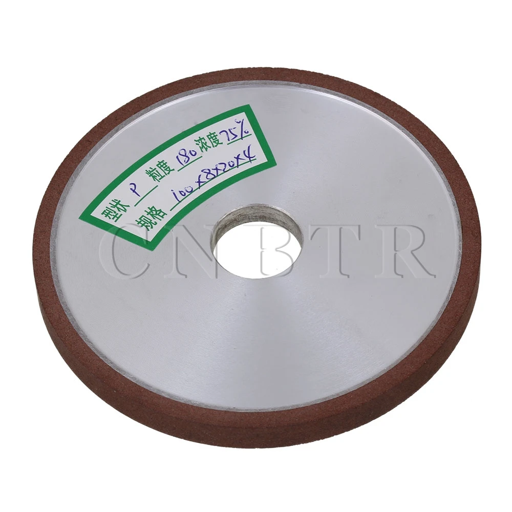 CNBTR 100x8mm Straight Flat Diamond Snagging Cutting Deburring Grinding