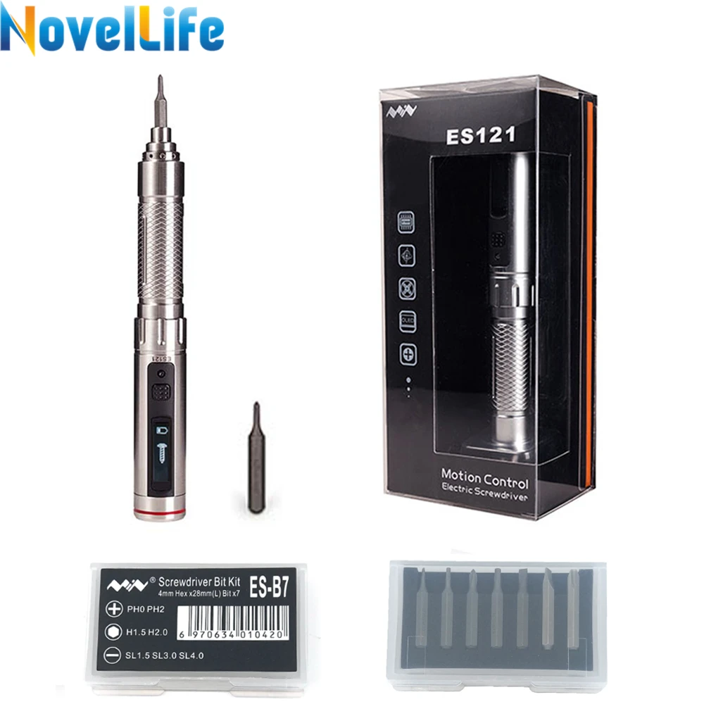 ES121V ES121 Mini Precision Cordless Electric Screwdriver Smart Motion