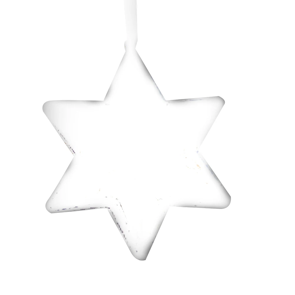 Рождественский шар, высокий прозрачный пластиковый шестигранный шар в форме звезды, Рождественский шар, заполняемый декор, подвесной шар, Рождественские елочные украшения