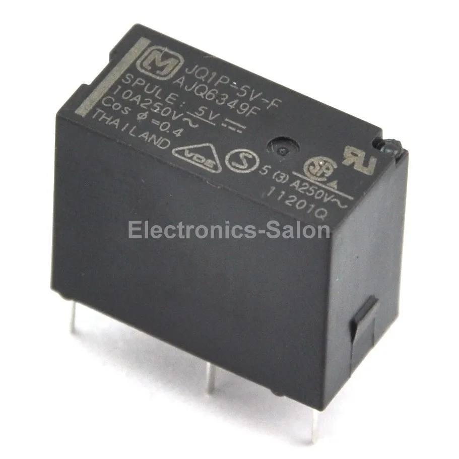 (100 шт./лот) Φ 10A реле малой мощности SPDT / 1 форма C DC 5V.|form 1|relay 10arelay power |