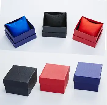 

200pcs/lot Watch Box Wrist Watches Holder Display Storage Box Organizer Case Gift 8.8x8.5x5.5CM Jewelry Display&Packing Boxes