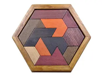 

Hot Wooden Board Game Mind Brain teaser Puzzles Toys for Children