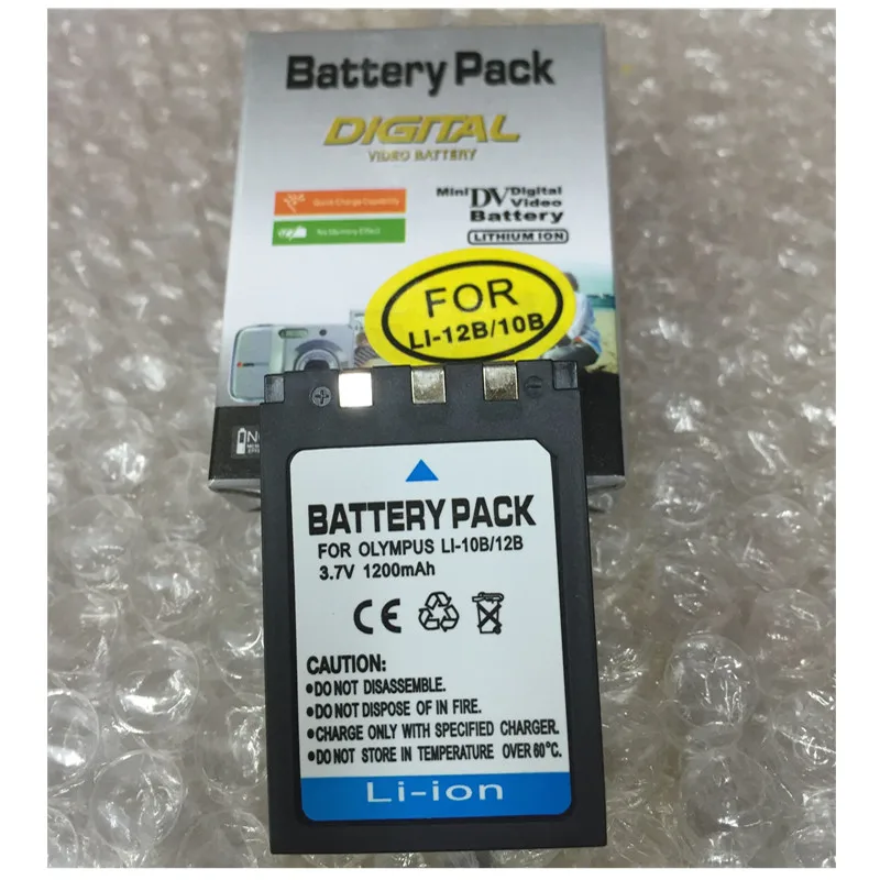 LI 10B LI 10B lithium batteries LI10B Digital camera battery for