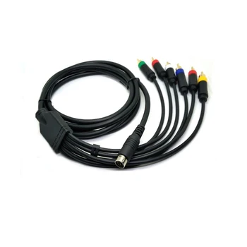 

For SEGA Saturn RGB/RGBS RCA Composite Cable For Sony PVM BVM NEC XM UPSCALER BNC Not Component