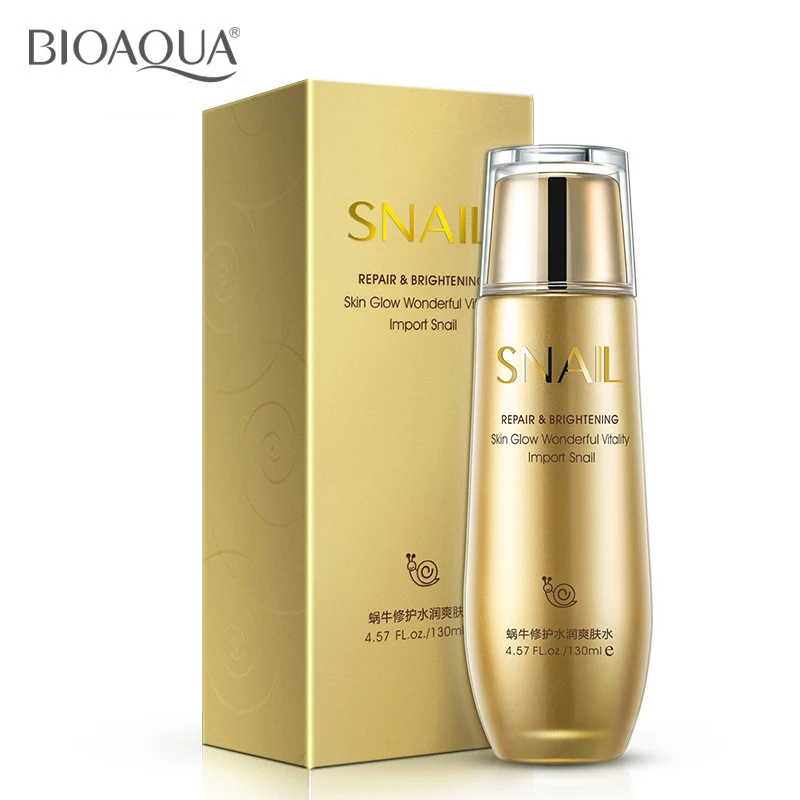 BIOAQUA Snail Slime Wonder Essence Watertoner Embellish Skin Toner