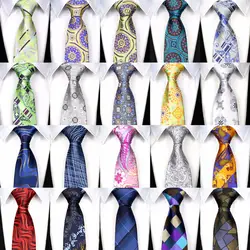 KT151-170 Для мужчин; Галстук Пейсли 100% шелк Мода Пейсли Геометрические полосы галстук для Для мужчин S 8 см Бизнес Свадебная вечеринка шеи