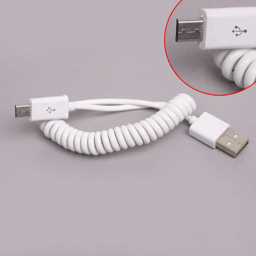 Портативный пружинный кабель для передачи данных на Android IOS Тип C DJI Phantom 3/4 PRO + Inspire