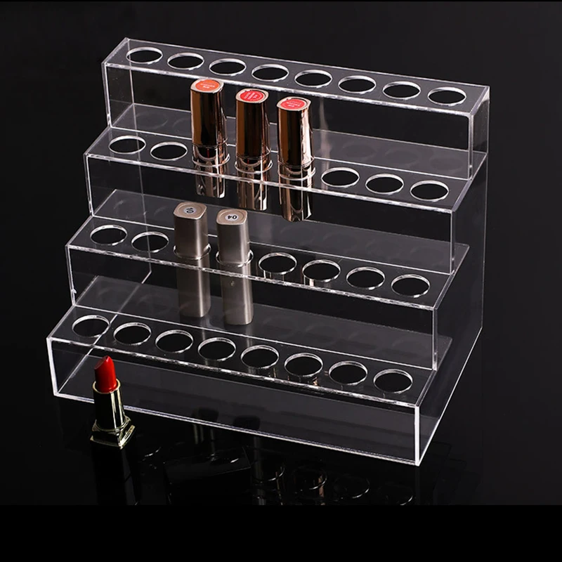 

Lipstick storage rack Display shelf for mascara and cosmetics