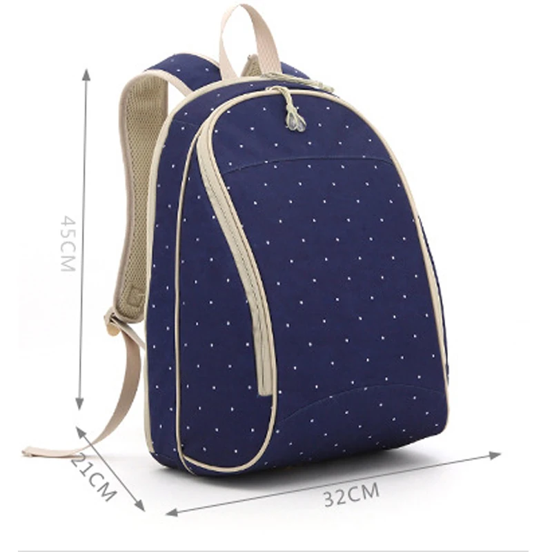 

Brand large capacity mommy bag fashion mother baby bag travel diaper backpack for nappies backpack double shoulder bag for mom