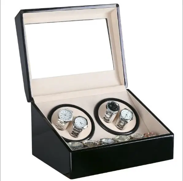 

4 + 6 Piano Paint Double-headed Automatic Shaker Electric Watch Box Motor Box Automatic Watch Box Jewelry Watch Box Display