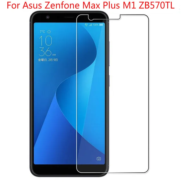 

For Asus Zenfone Max Plus M1 Tempered Glass Asus Zenfone Max Plus M1 ZB570TL X018D Screen Protector X018DC Protective Glass