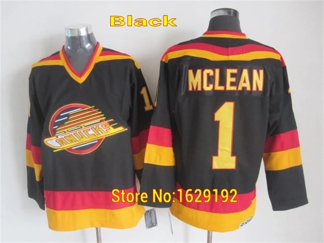 TREVOR LINDEN Vancouver Canucks 1989 CCM Vintage Throwback Away Hockey  Jersey - Custom Throwback Jerseys