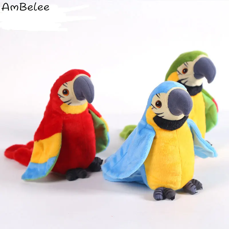 parrot stuffed animal