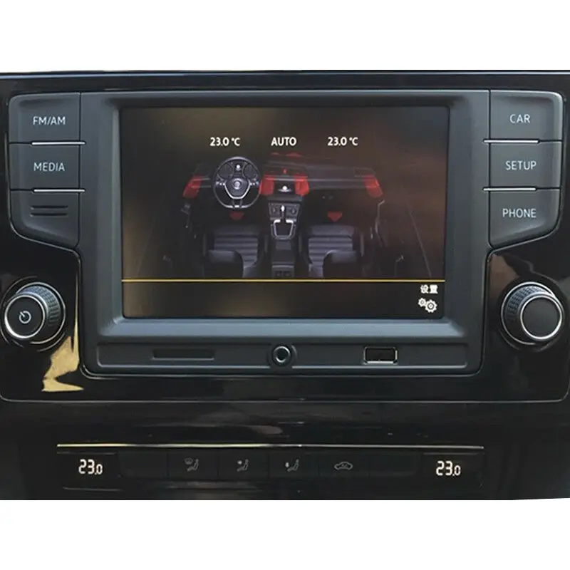 Автомобильная аудиосистема 6 5 &quotMQB RCD330 MirrorLink BT RVC USB AUX для Volkswagen Golf MK7 и Passat