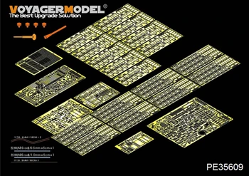

Voyager MODEL 1/35 SCALE military models#PE35609 Modern Russian T-62 ERA Medium Tank Mod.1962 Basic (TRUMPETER 01555) model kit