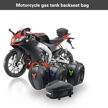 Многофункциональный топливный бак мотоцикла заднее сиденье сумка Портативный ходовая часть мотоцикла задний мешок для обуви для хранения дождевик для сумок