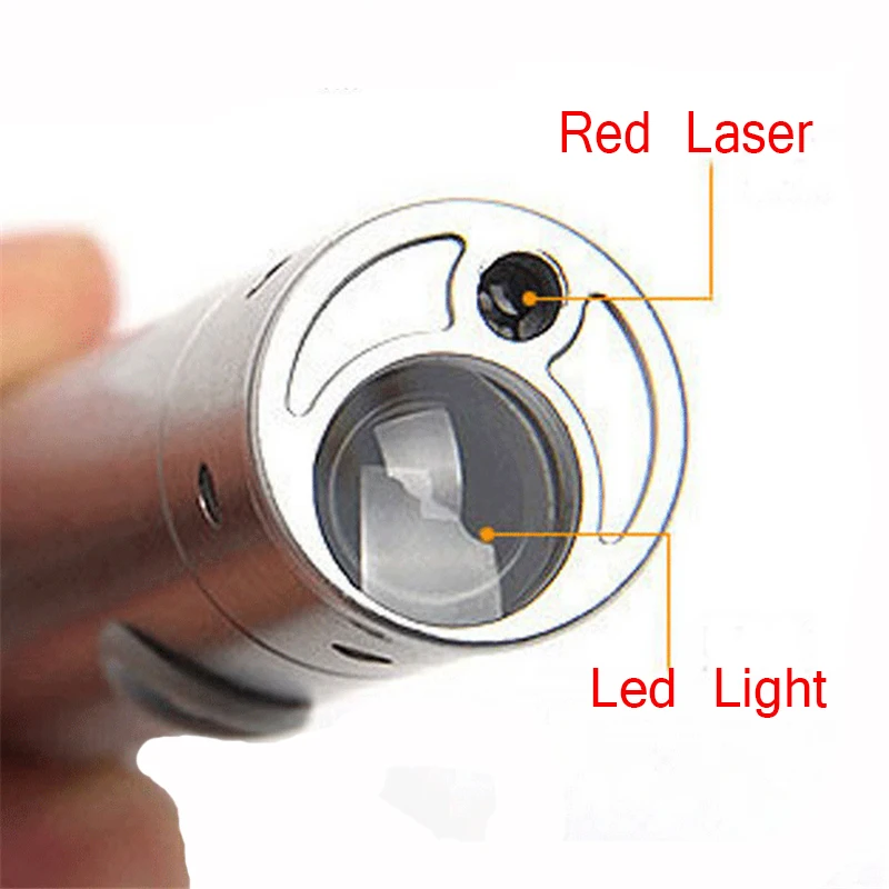 Светодиодный мини-фонарик Многофункциональный USB Перезаряжаемый фонарик с прикуривателем красная лазерная указка инфракрасный светодиодный фонарь