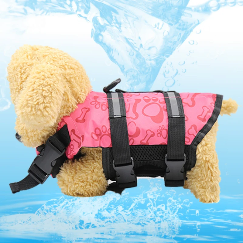 B99 собака спасательный жилет безопасности одежда для Pet Saver спасательный жилет светоотражающий Хранитель собака Купальники щенок серфинг, плавательный костюм