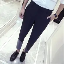 Покупка Мода для мужчин парикмахер культивировать свою мораль досуг девять очков сценический Цвет Соответствующие брюки/M-2XL