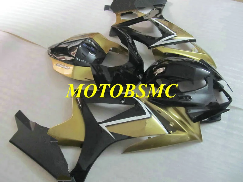 Набор обтекателей мотоцикла для GSXR1000 K7 07 08 GSXR 1000 2007 2008 ABS пластик золотой черный