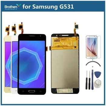 

For Samsung Galaxy Grand Prime G531 G531F SM-G531F G531H LCD Display With Tools Touch Screen Digitizer Assembly 5.0'' Phone LCD