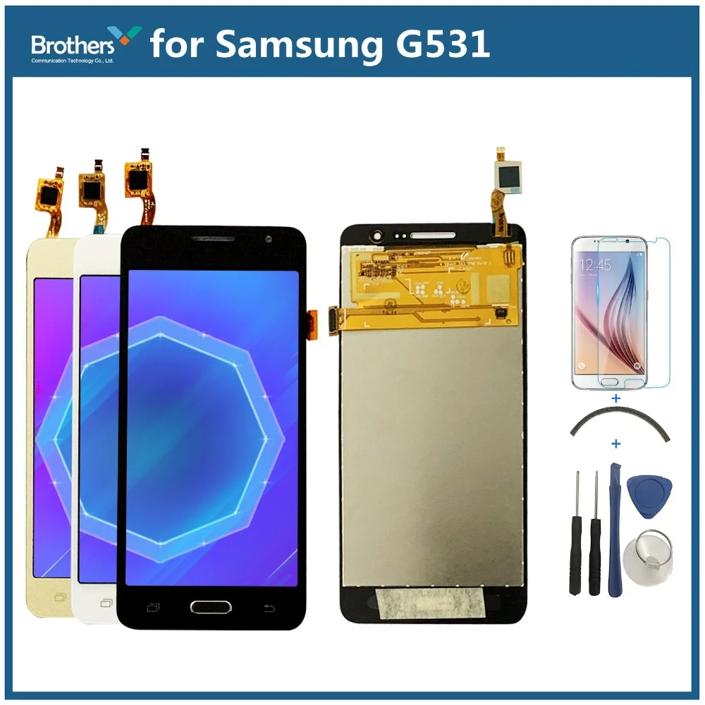 Kopen Voor Samsung Galaxy Grand Prime G531 G531F SM G531F G531H LCD Display Met Gereedschap Touch Screen Digitizer Vergadering 5.0 Telefoon LCD