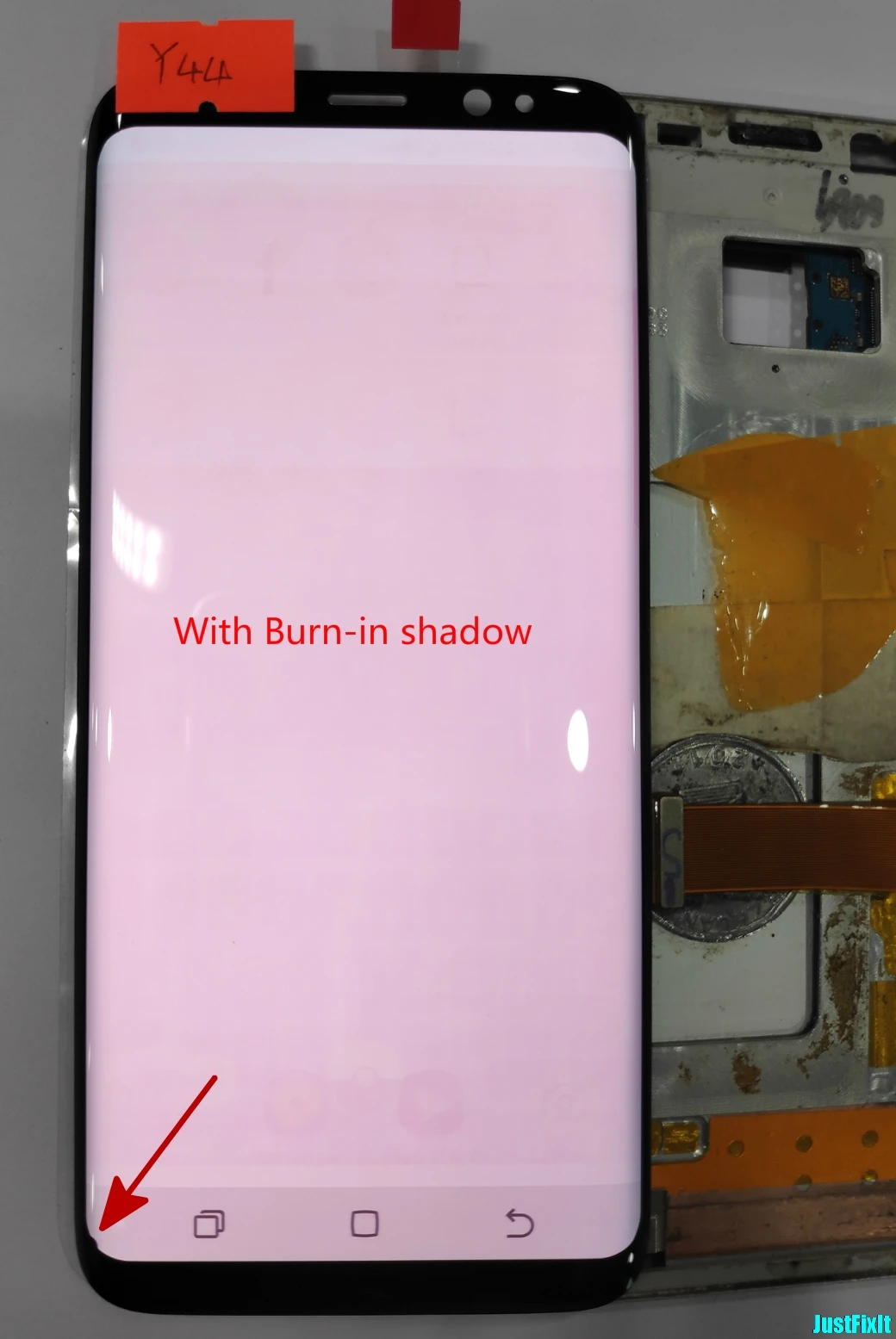 

For Samsung Galaxy S8+ S8 plus G955F G955A G955FD Burn-in shadow Lcd Display Touch Screen Digitizer Super AMOLED Screen