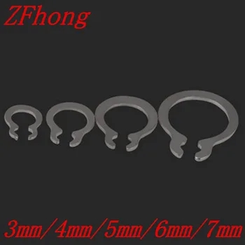 

100pcs M3 m4 m5 m6 m7 DIN471 C Type Snap Retaining Ring For 3mm 4mm 5mm 6mm 7mm External Shaft circlip