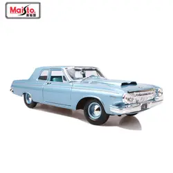 1:18 Maisto автомобиль из литого металла модель игрушки для Dodge 330 1963 Моделирование Классический сплав модель автомобиля коллекция подарок для